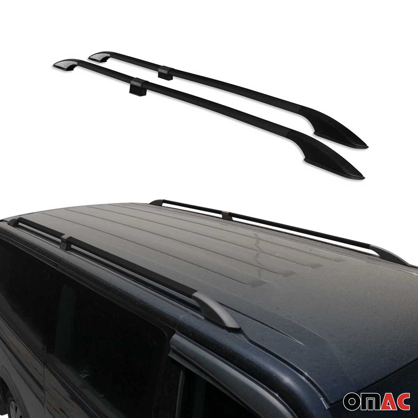2006-2025 Fiat Ducato III Dachträger Gepäckträgern H2 & L4 Langer Alu Schwarz