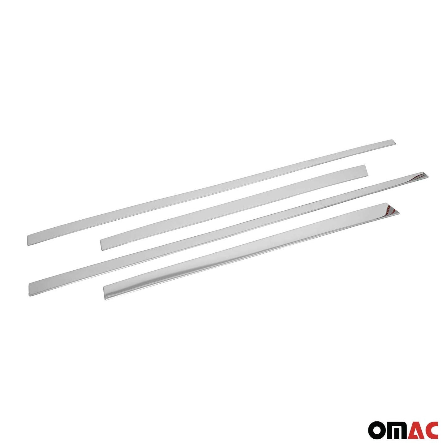 Seitentürleiste Türschutzleiste für VW Tiguan mk3 2024-2025 Edelstahl Chrom 4tlg OMAC DE