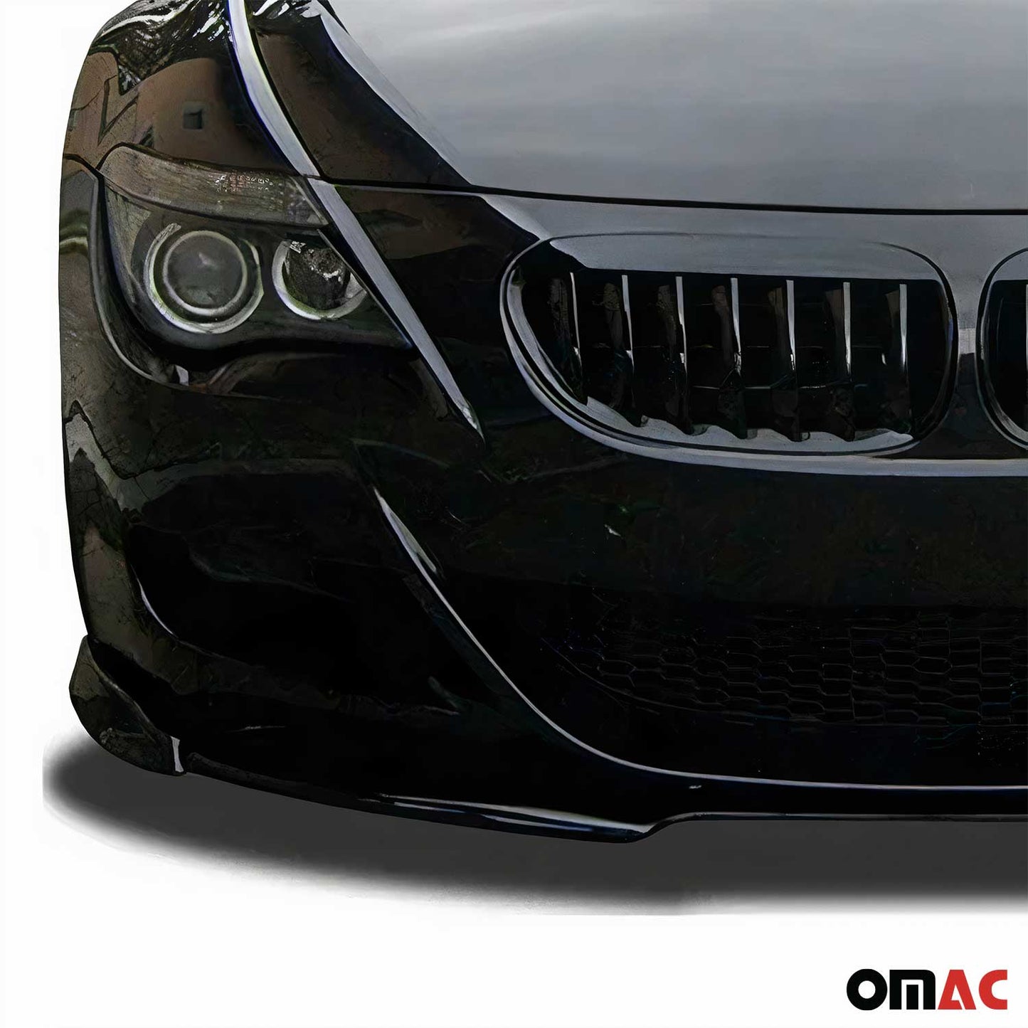 2004-2010 BMW 6er E63 Frontspoiler Vario-X PU Schwarz