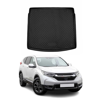 Kofferraummatte Kofferraumwanne für Honda CR-V 2018-2022 Gummi TPE Schwarz OMAC DE