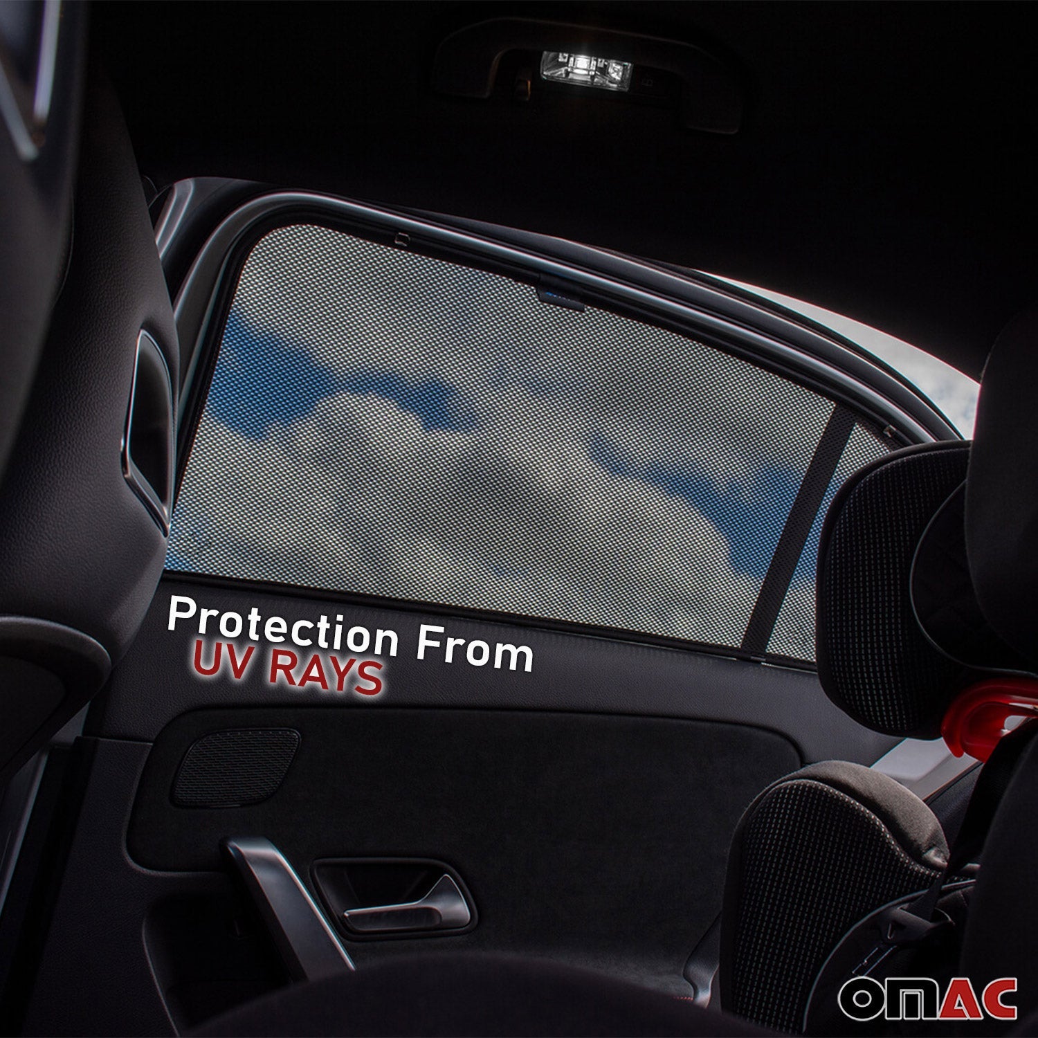 Sonnenschutz Seitenfenster für Suzuki SX4 S-Cross 2013-2020 Heckscheibe 2tlg OMAC DE