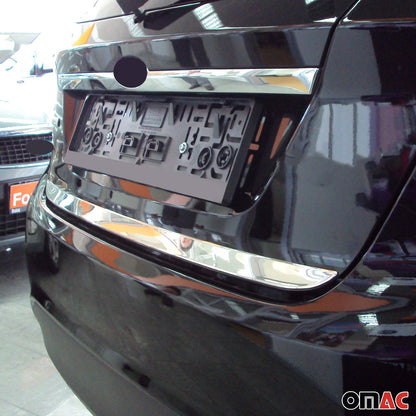 Kofferraumleiste Heckklappe Leiste für Ford Fiesta 2008-2017 Edelstahl Chrom OMAC DE