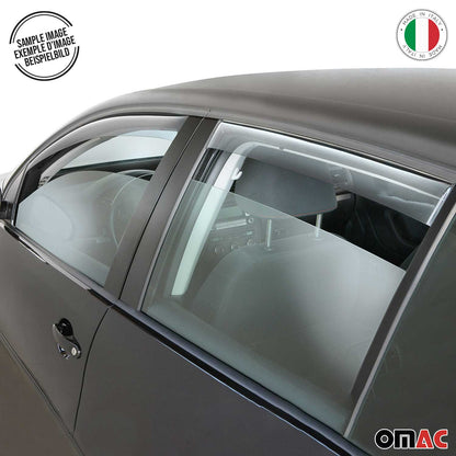 Windabweiser Regenabweiser für VW Golf mk4 1997-2006 Acryl Dunkel 4tlg