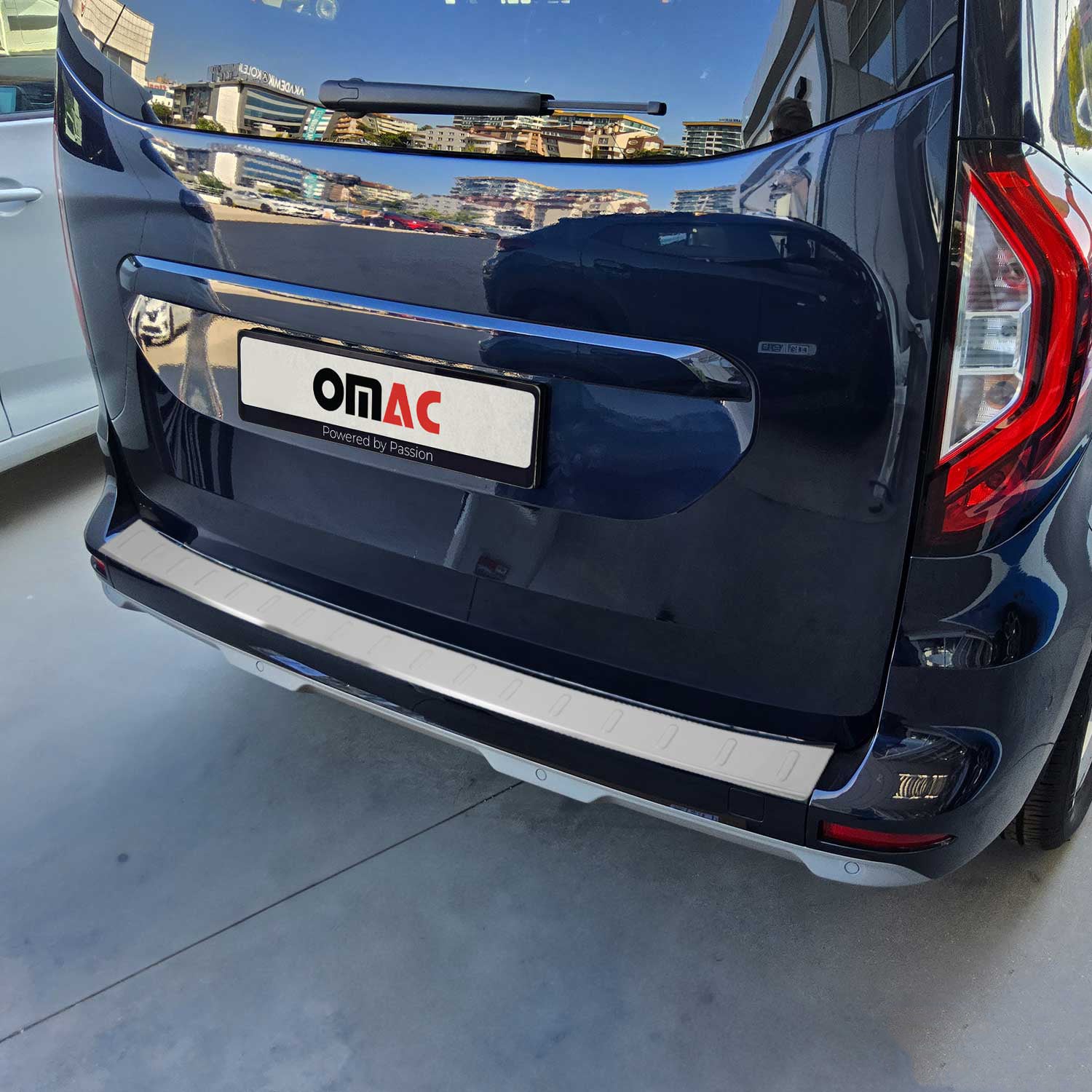 Ladekantenschutz für Mercedes Citan 2021-2025 Edelstahl Chrom Gebürstet OMAC DE