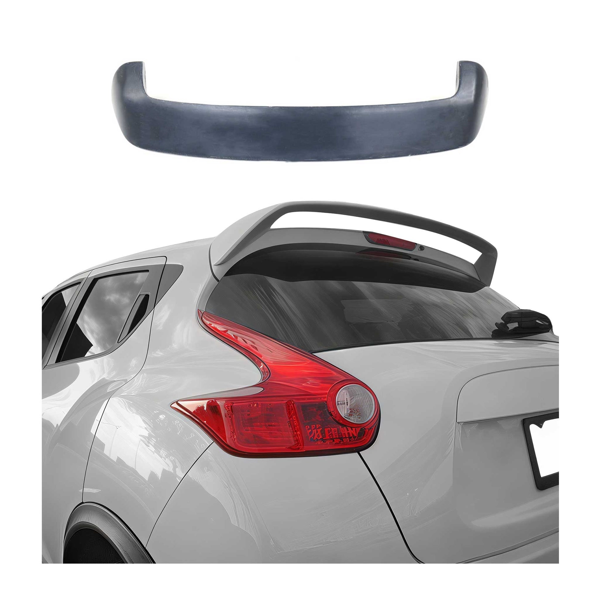 Heckspoiler Dachspoiler für Nissan Juke 2010-2019 Heckflügel Tuning Grundiert OMAC DE
