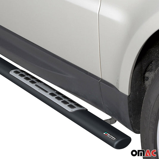 Stahl Seitenschweller Schwellerrohre für Range Rover Sport 2014-2017 Schwarz OMAC DE