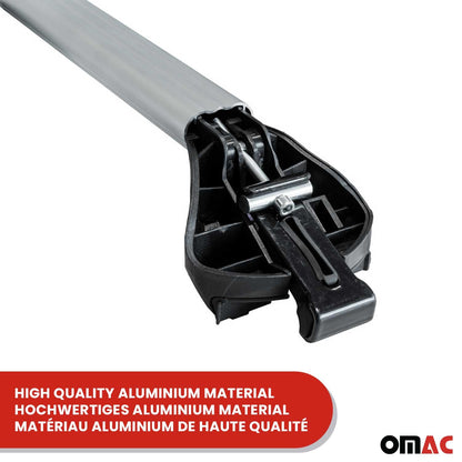 Dachträger für Seat Altea Freetrack / XL 2007-2015 100kg Alu Silber 2x ABE OMAC DE