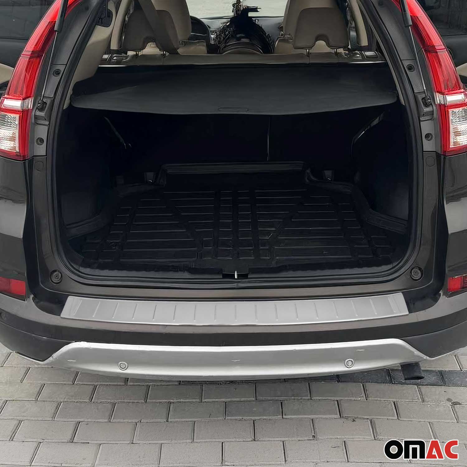 Ladekantenschutz für Kia Sportage NQ5 2021-2025 Edelstahl Chrom Glanz OMAC DE