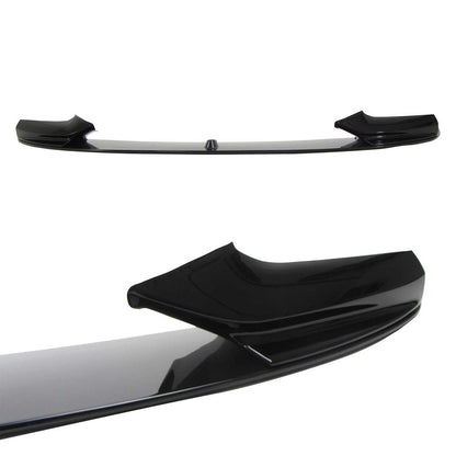 JOM Frontspoiler Lippe für BMW 5er F10 Limo F11 Touring 2010-2017 schwarz glänz OMAC DE