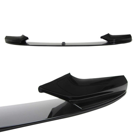 JOM Frontspoiler Lippe für BMW 5er F10 Limo F11 Touring 2010-2017 schwarz glänz OMAC DE