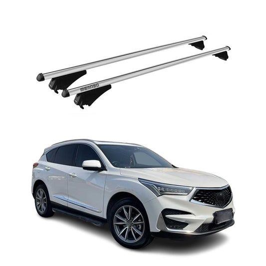 Menabo Dachträger Grundtäger für Acura RDX 2019-2025 75kg Aluminium Silber 2 tlg OMAC DE