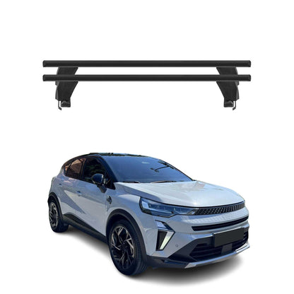 Menabo Dachträger Grundträger für Renault Symbioz 2024-2025 Alu Schwarz 2tlg OMAC DE