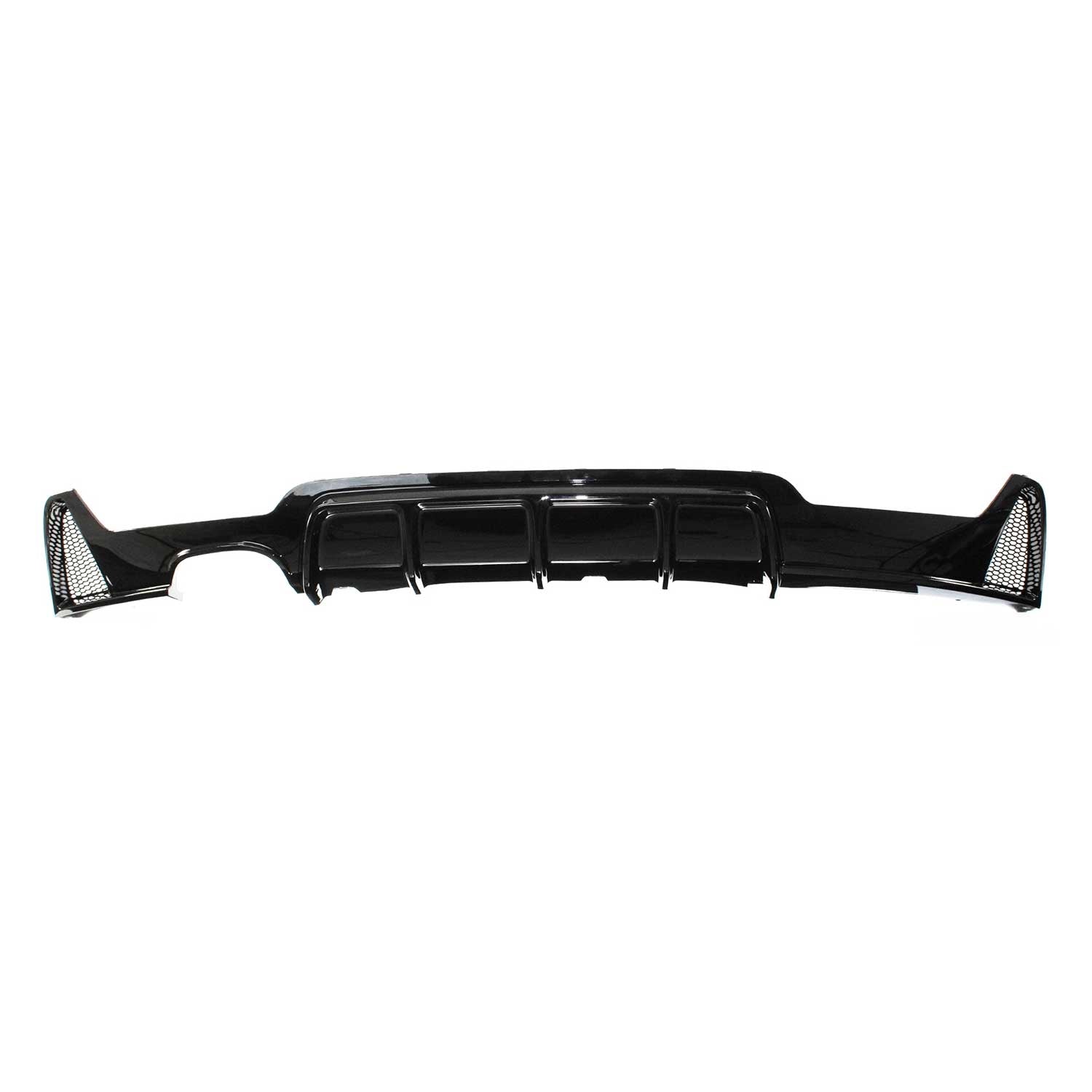 JOM Heckdiffusor Spoilerlippe für BMW 4er F32 F36 Bj 2013-2020 schwarz glänzend OMAC DE