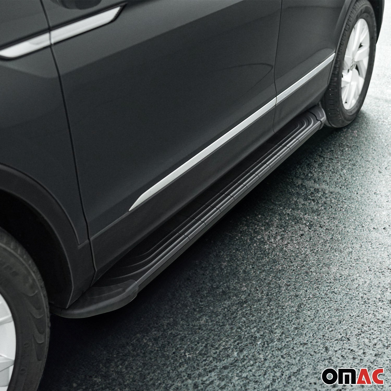 Trittbretter Seitenschweller für Opel Grandland X 2017-2025 Aluminium Schwarz 2x - autoseifert.com