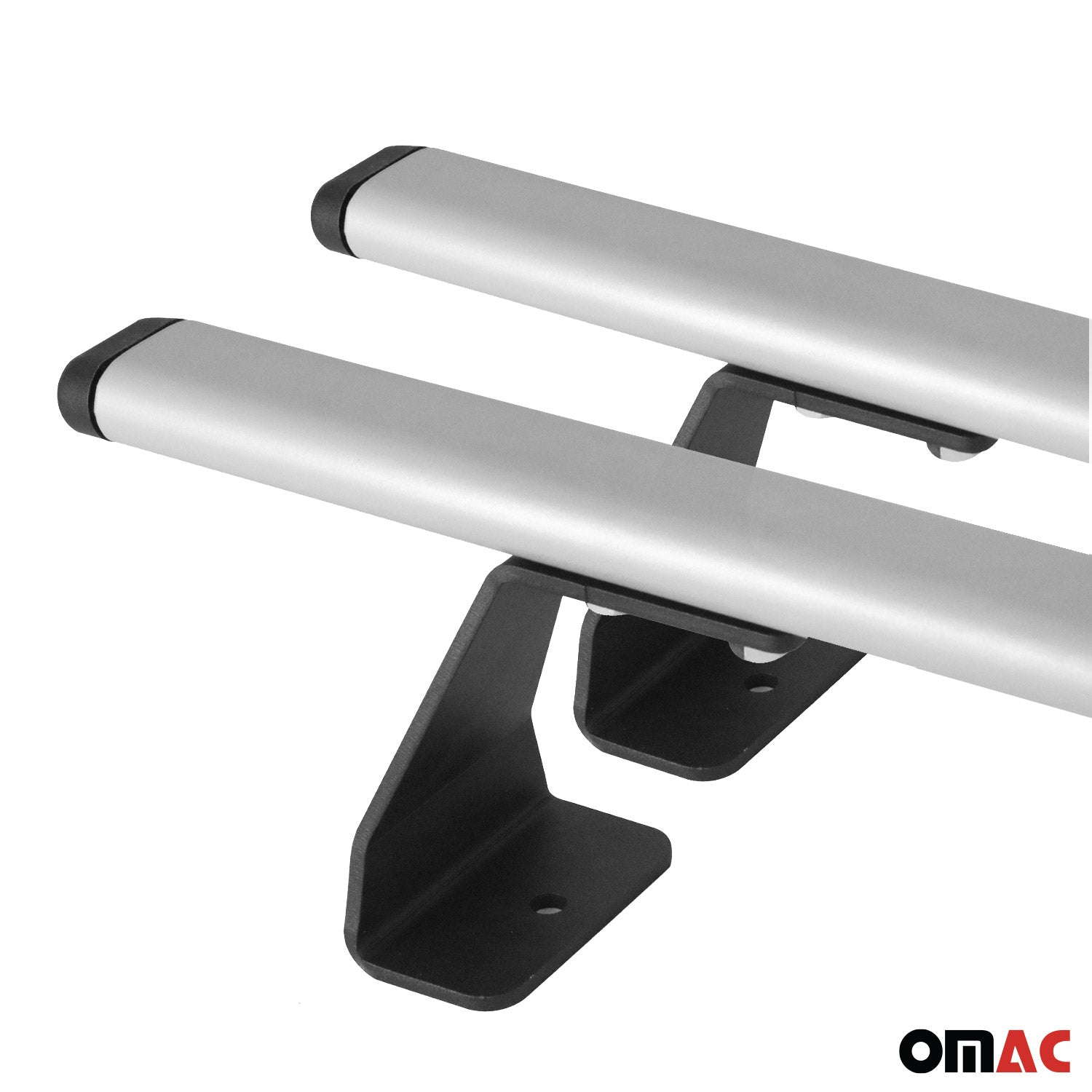 Dachträger Grundtäger für Honda CR-V mk4 2012-2016 75kg Stahl Silber 2 tlg OMAC DE