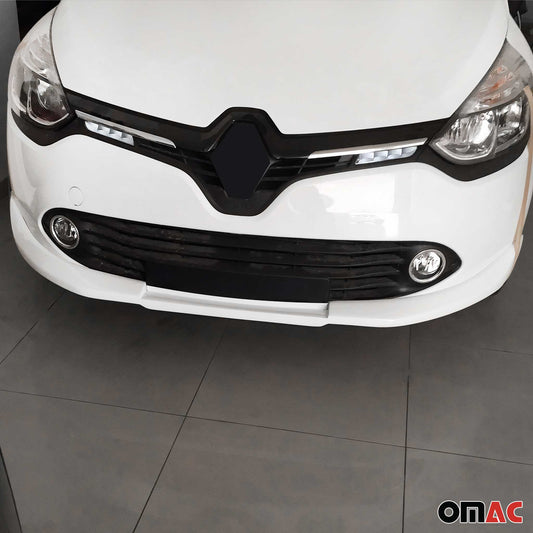 Bodykit Seitenschutz Frontspoiler Stoßstange für Renault Clio 2012-2019 ABS 3tlg OMAC DE