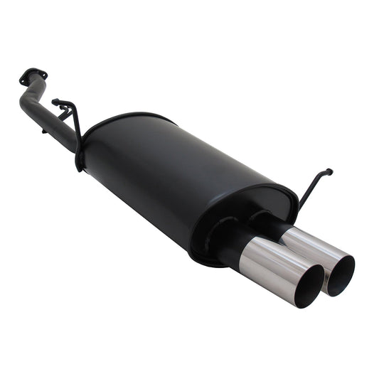 Novus Sportauspuff für BMW E36 Compact 316i 2x76mm RL-Design  mit ABE OMAC DE