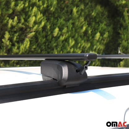 Dachträger Grundtäger für Opel Insignia A B Kombi 2008-2022 75kg Metall Schwarz OMAC DE