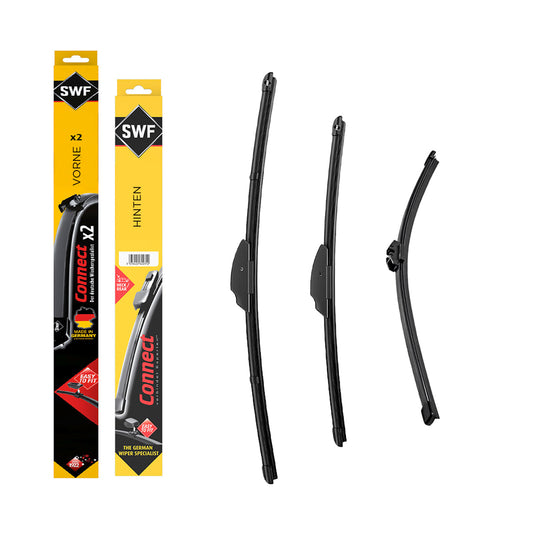 2002-2009 Opel Vectra C GTS SWF Scheibenwischer Wischblatt Satz vorne & Hinten