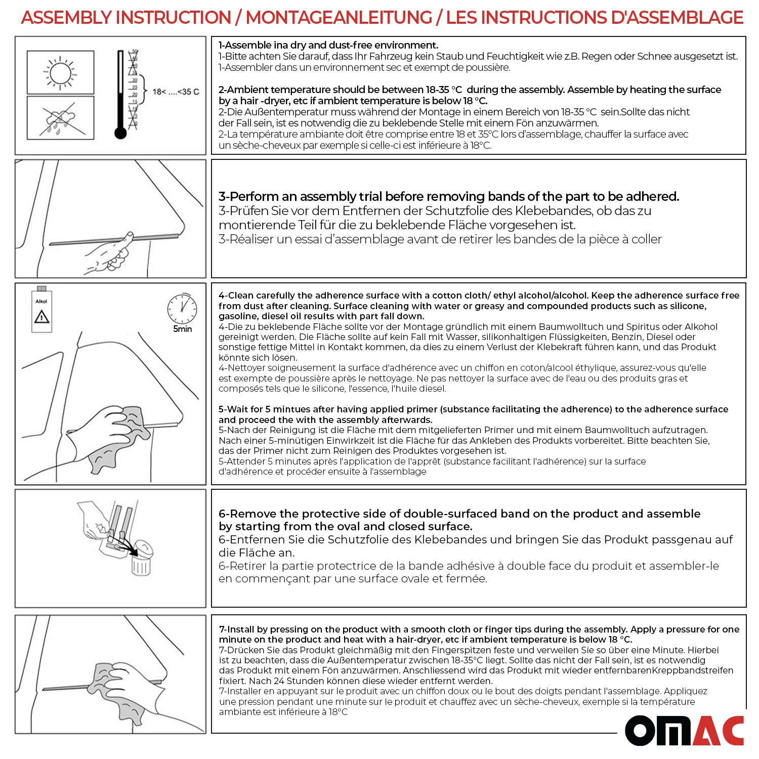Fensterleisten Zierleisten für Nissan X-Trail T32 2014-2020 Edelstahl Chrom 4tlg OMAC DE