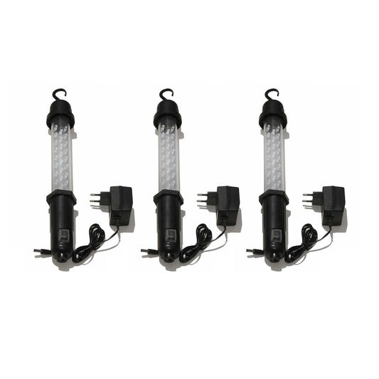 Arbeitsleuchte Werkstattlampe Motorraumleuchte Handlampe 26 LED 12V 3tlg OMAC DE