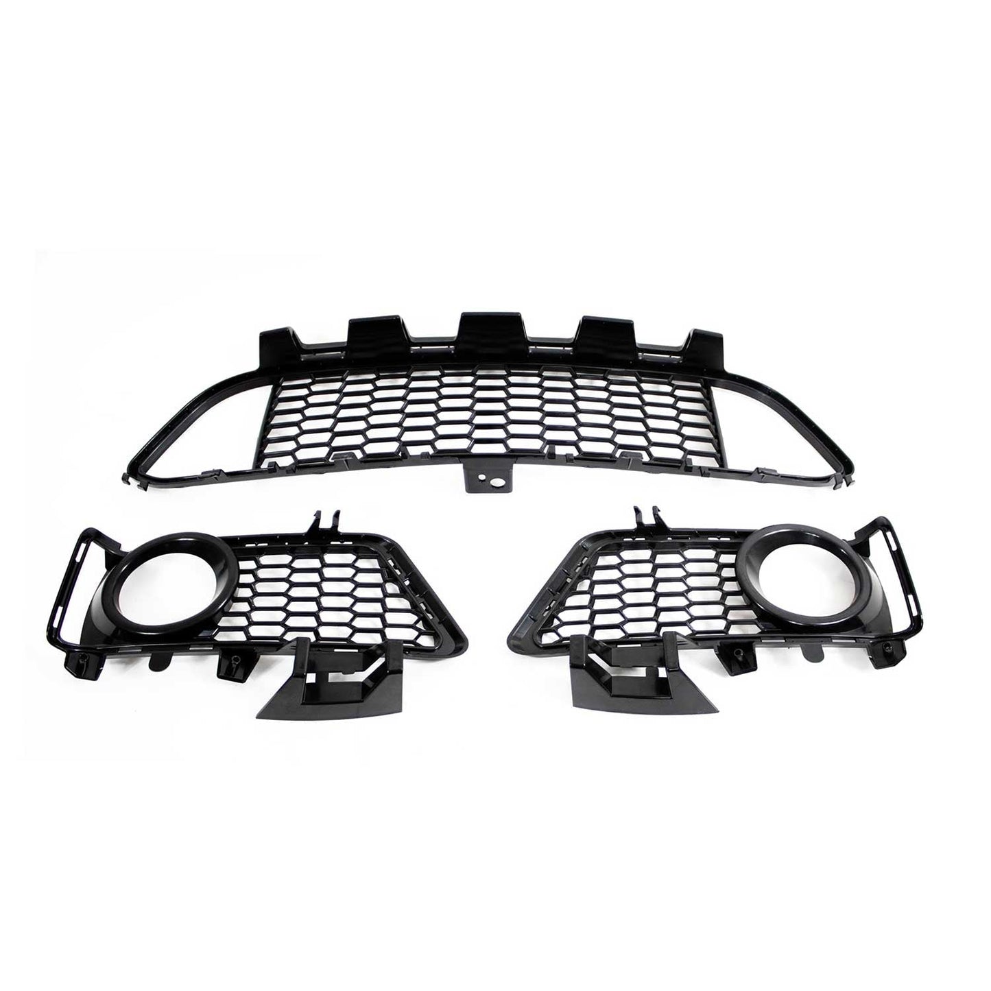 JOM Stoßstange für BMW F30 F31 2011-2019 SRA + PDC Sport-Design Schwarz OMAC DE