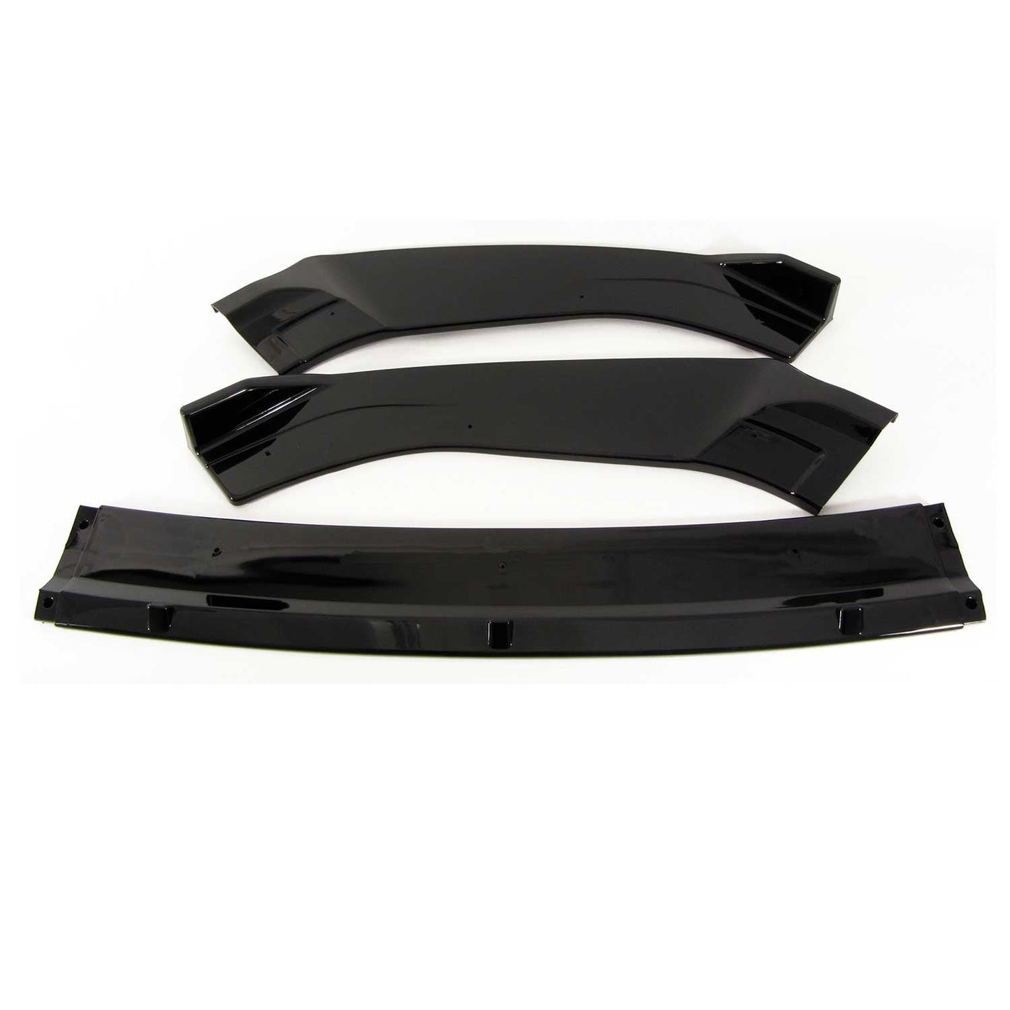 JOM Frontspoiler Lippe Splitter für VW Golf 7 GTi Bj. 2012-2018 schwarz glänzend OMAC DE