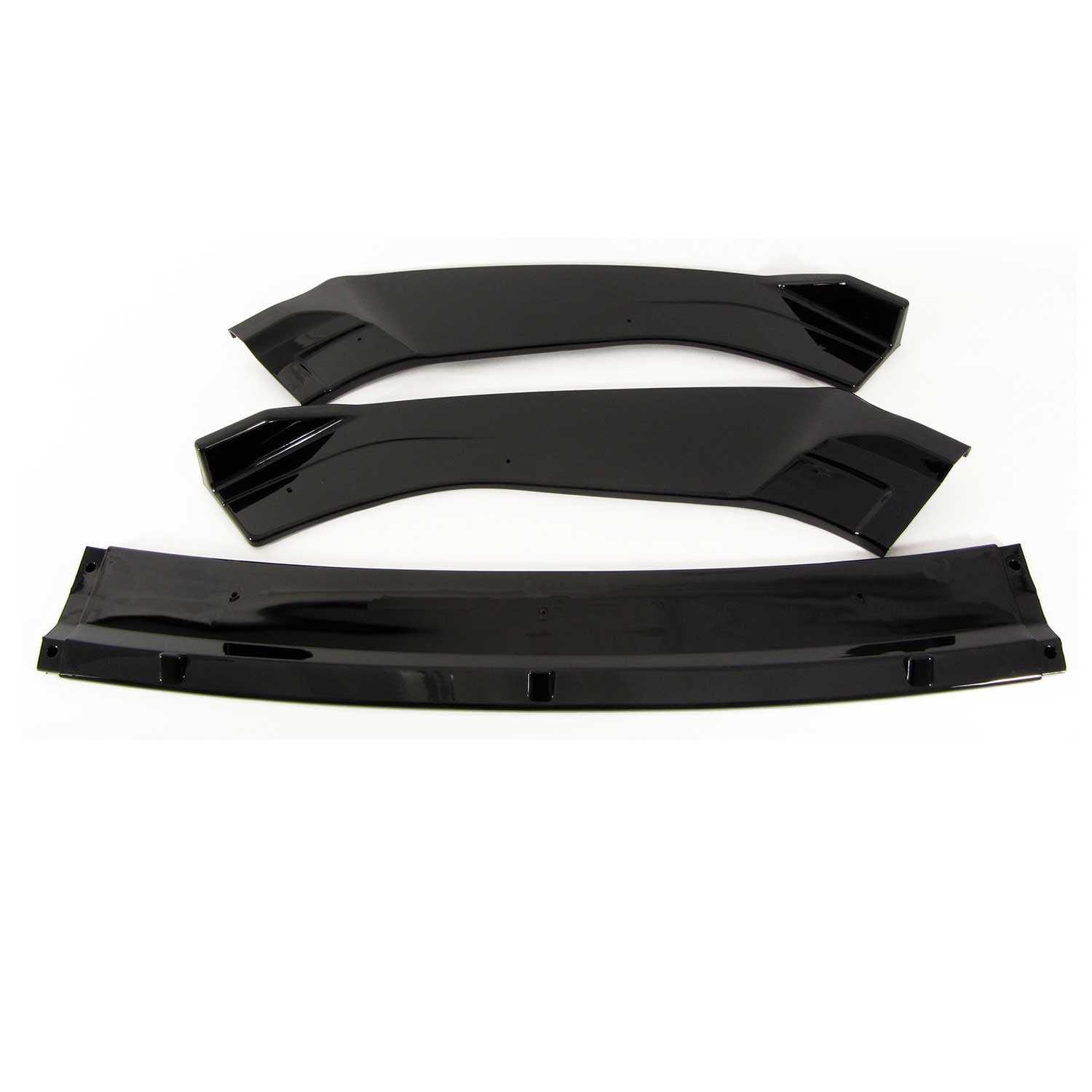 JOM Frontspoiler Lippe Splitter für VW Golf 7 GTi Bj. 2012-2018 schwarz glänzend OMAC DE