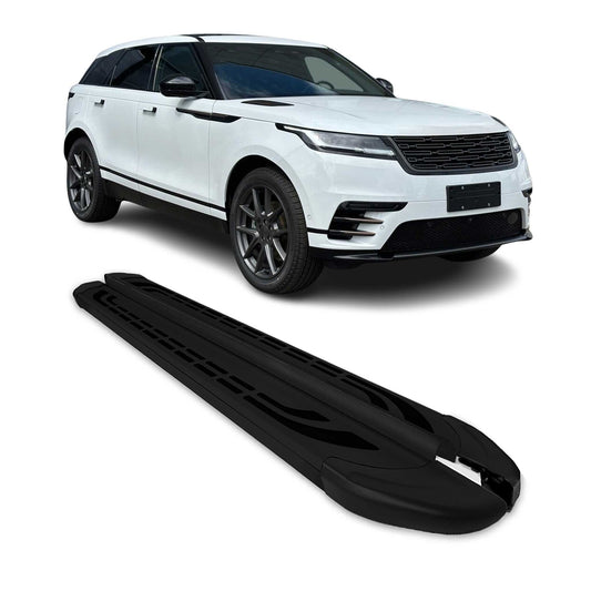 Trittbretter Seitenschweller für Range Rover Velar 2017-2025 Schwarz 2 tlg