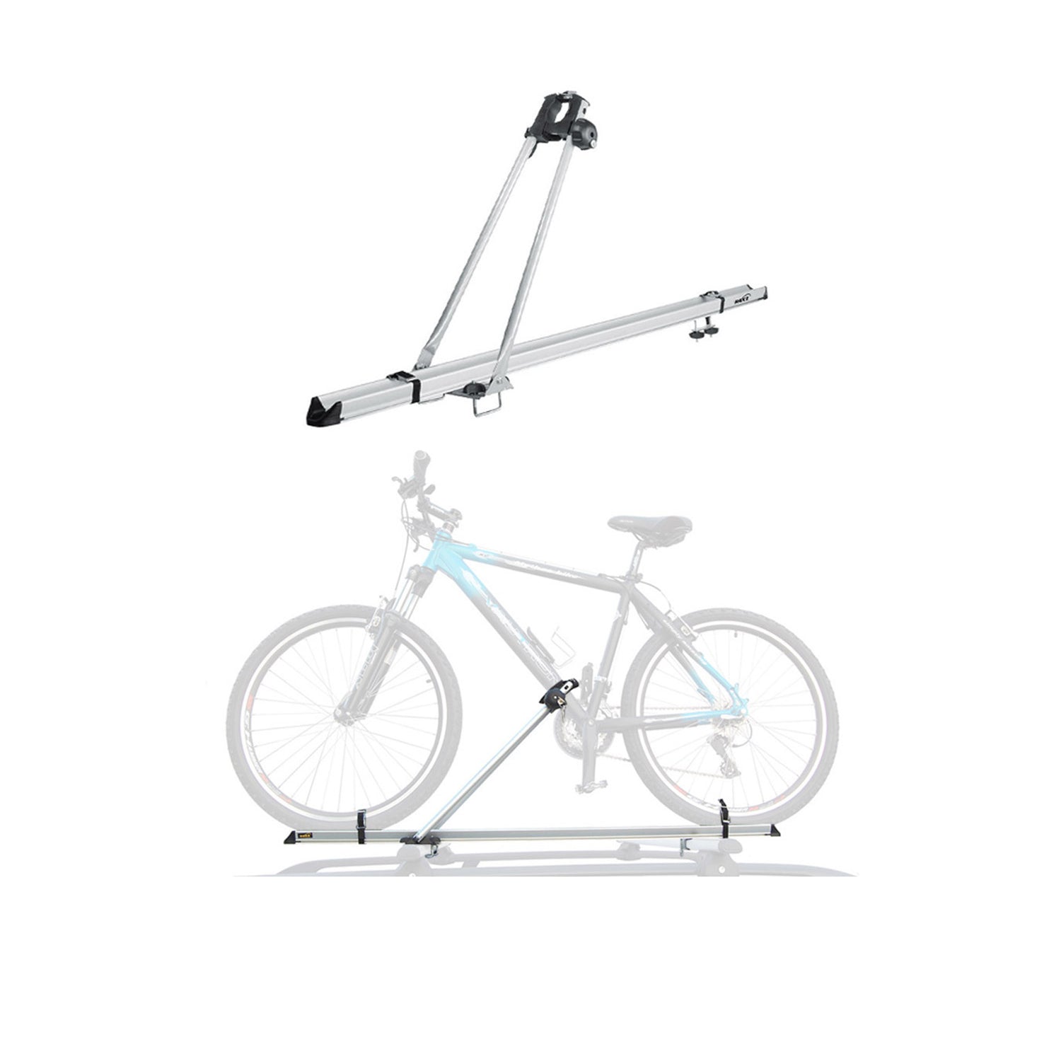Fahrradträger Dachfahrradträger bis 15kg Fahrradhalter Aluminium Fahrräder OMAC DE
