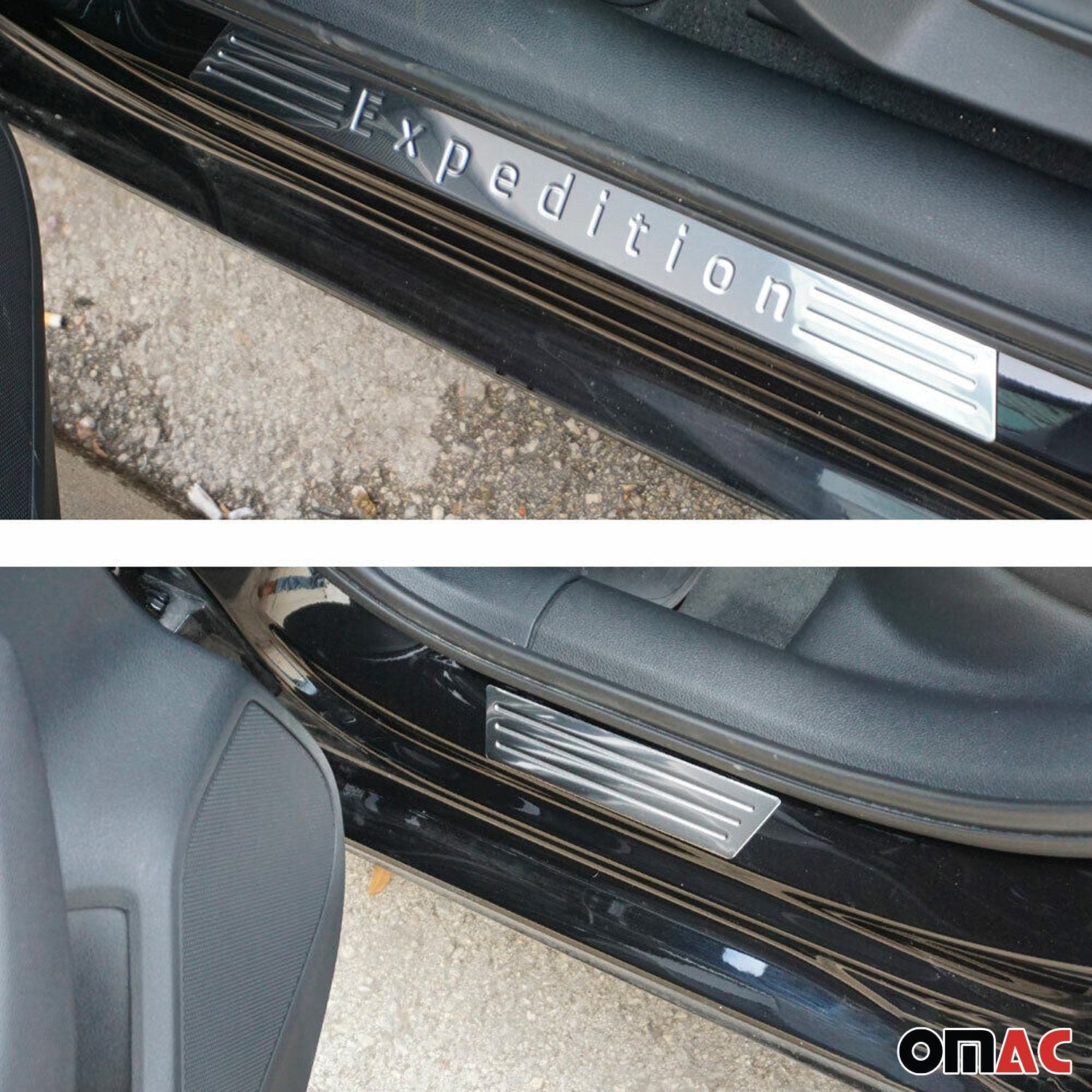 Einstiegsleisten Türschweller Edition für Mercedes E Klasse Edelstahl Silber 4x OMAC DE