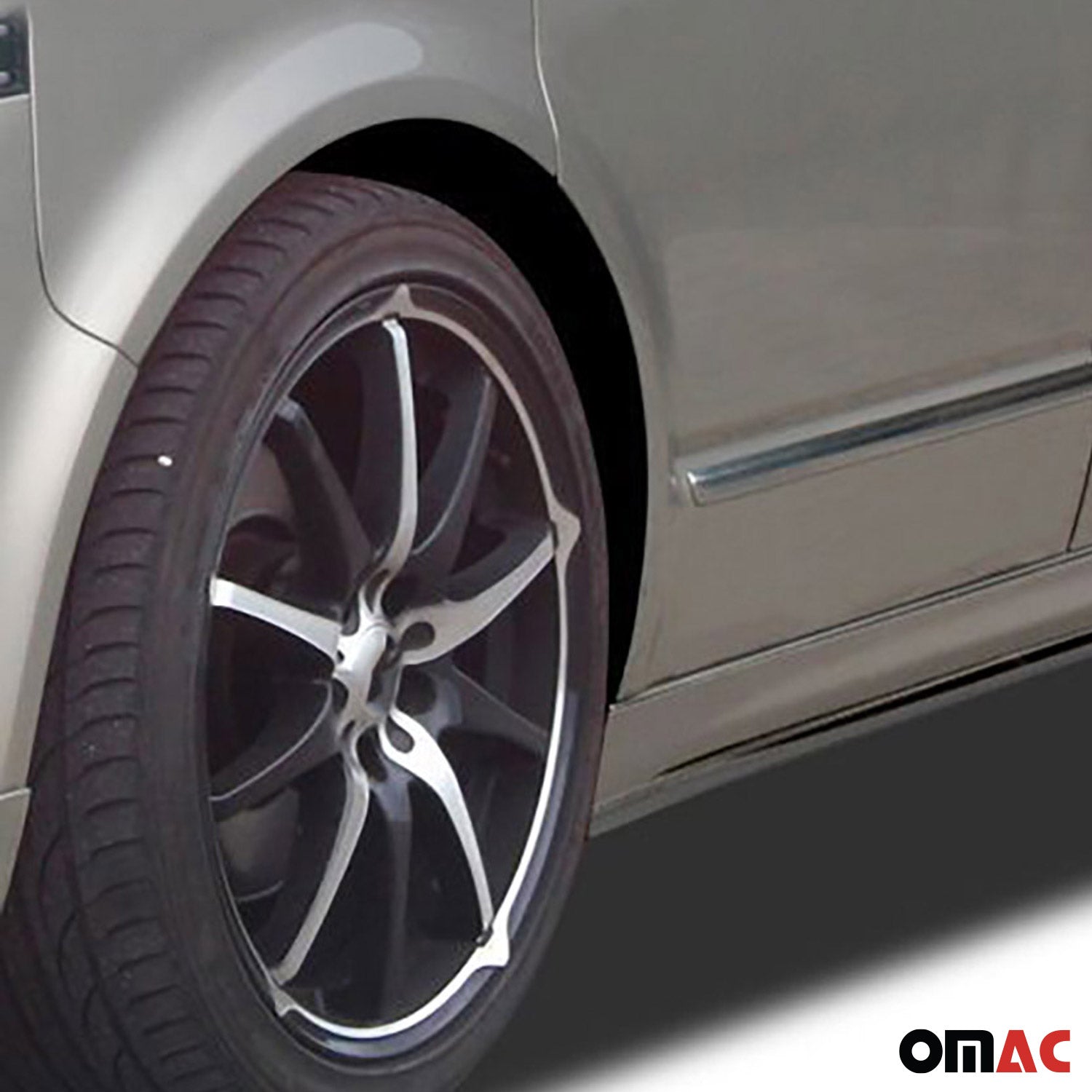 RDX Seitenschweller Kratzschutz für VW Transporter T5 2003-2015 L1 ABS OMAC DE