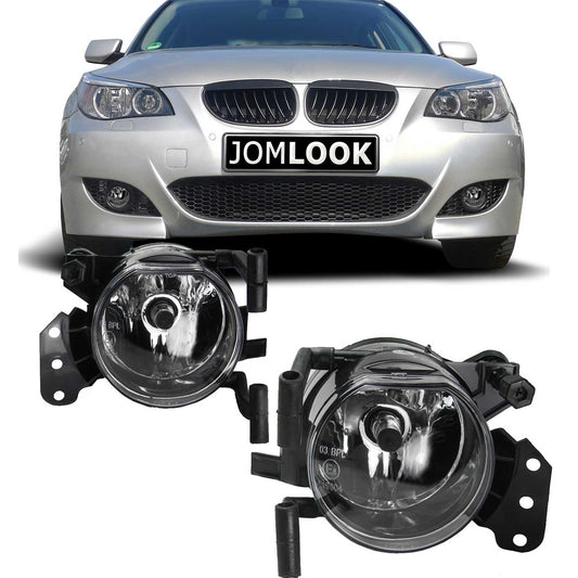 JOM Nebelscheinwerfer für BMW 3er E46 E90 E91 / 5er E60 E61 Klarglas OMAC DE