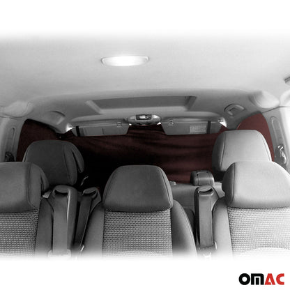 Magnetisch Vorhänge Auto für Peugeot 2008 2020-2025 Schwarz OMAC DE