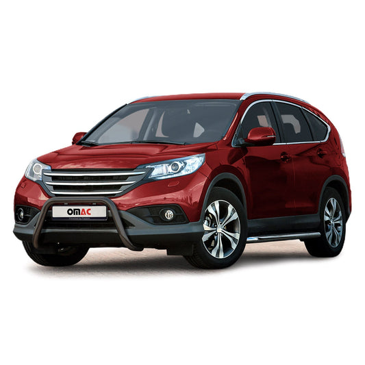 Frontbügel Frontschutzbügel für Honda CR-V 2012-2016 mit ABE Stahl Schwarz OMAC DE