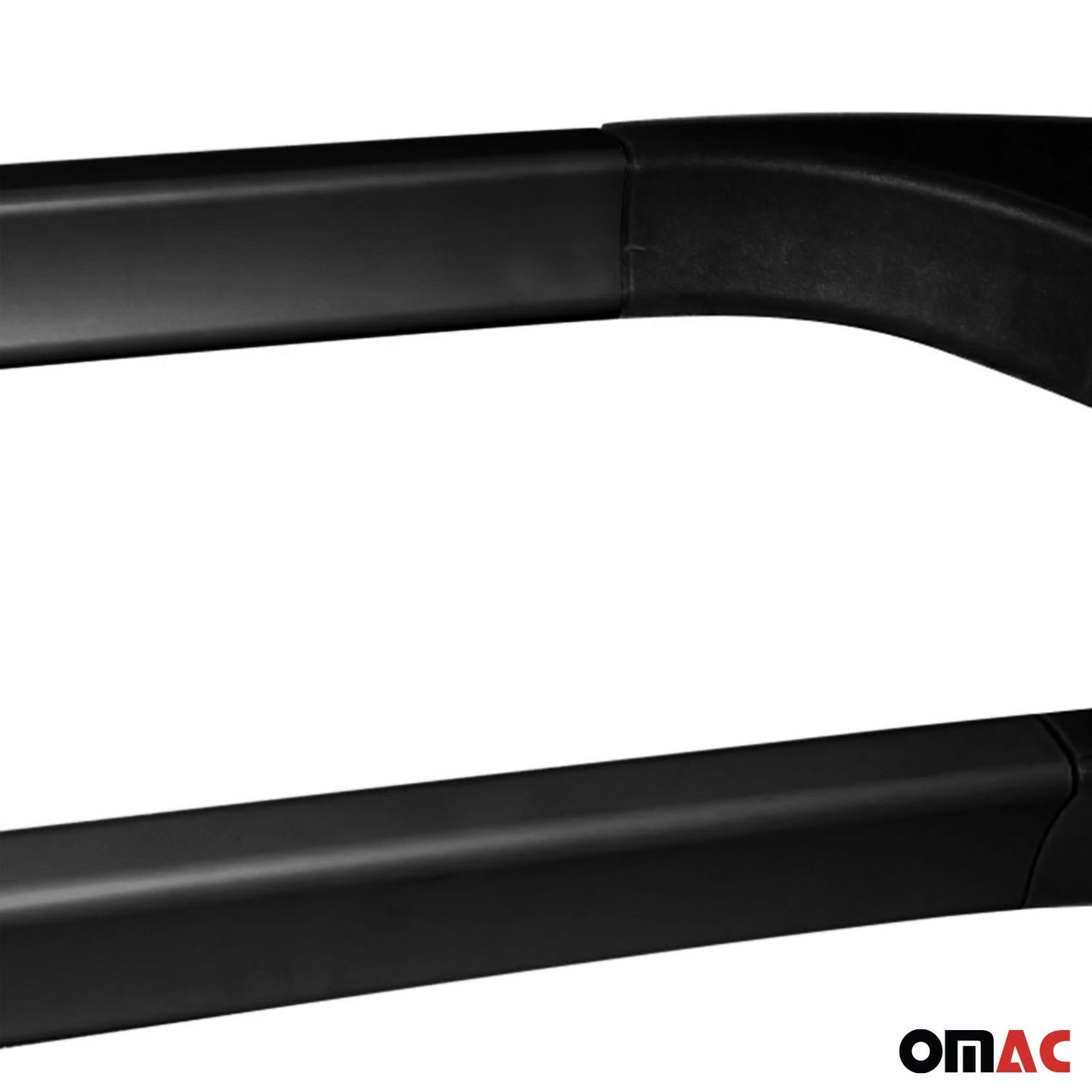 Aluminium Dachreling Relingträger für Skoda Scala 2019-2024 Schwarz 2x OMAC DE