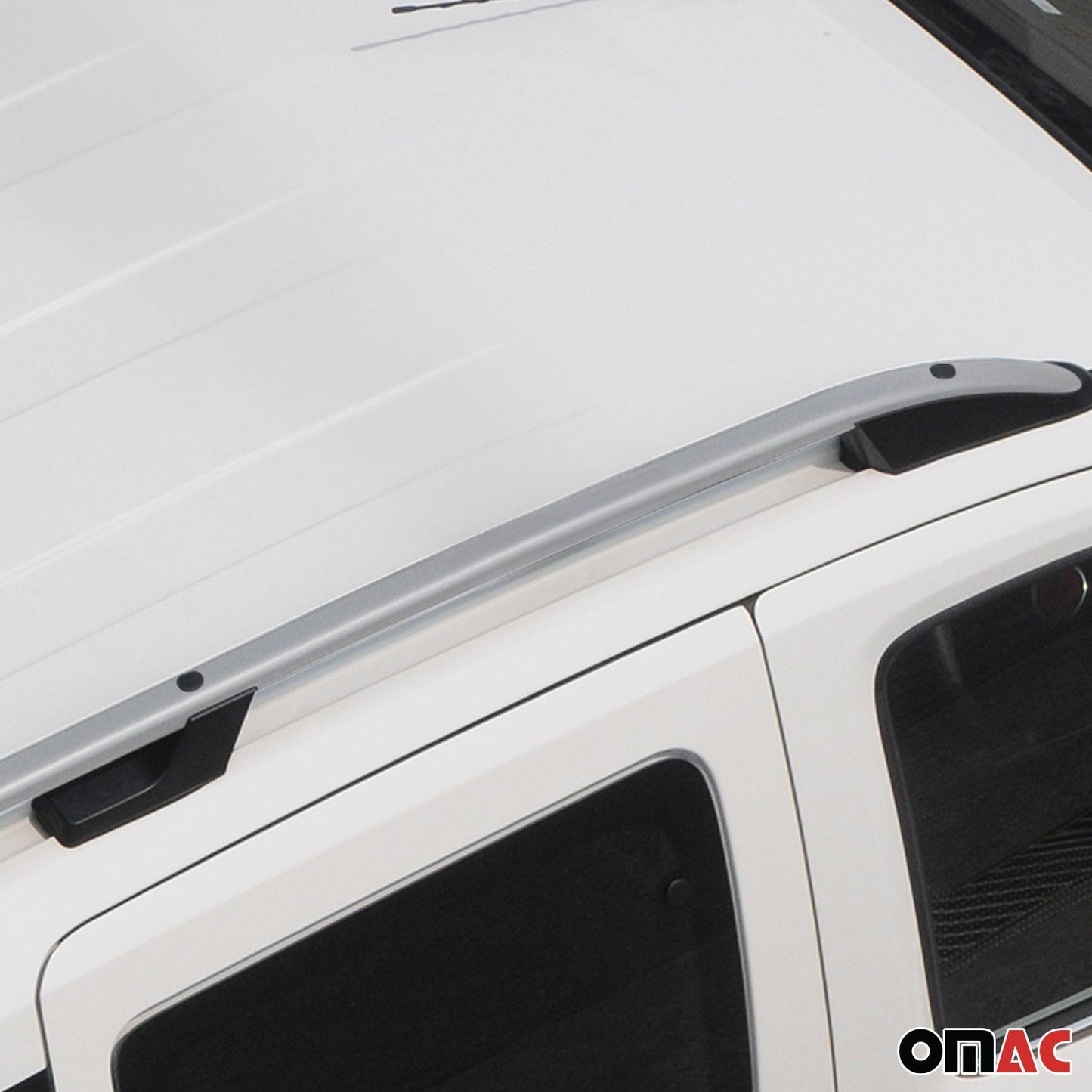 Dachreling Relingträger Aluminium für VW Amarok NF 2022-2025 Alu Silber OMAC DE