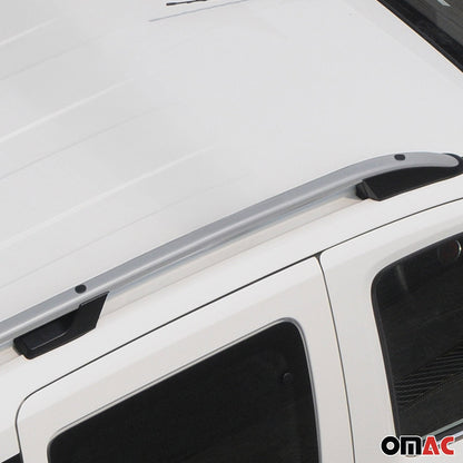 Dachreling Relingträger Aluminium für VW Amarok NF 2022-2025 Alu Silber OMAC DE
