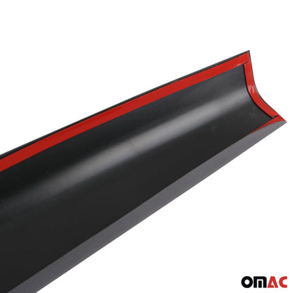 Heckklappenschutz Schutzleiste für Toyota Hilux 2015-2020 ABS Schwarz OMAC DE