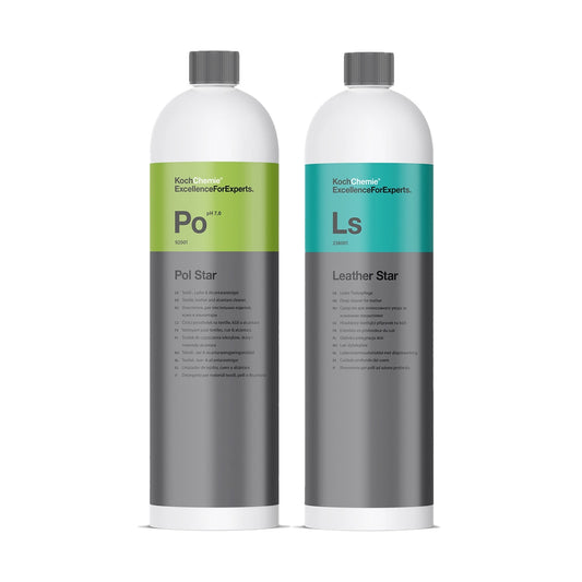 Koch Chemie Reinigungs und Schutzset für Lederinnenräume OMAC DE