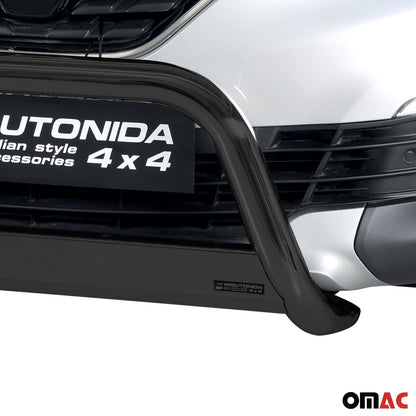 Frontbügel Frontschutzbügel für Renault Captur 2017-2019 Schwarz ø63mm Stahl OMAC DE