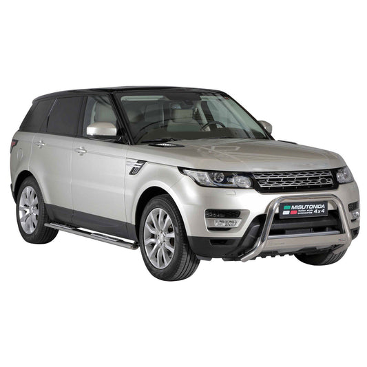 Stahl Seitenschweller Schwellerrohre für Range Rover Sport 2014-2017 Silber OMAC DE