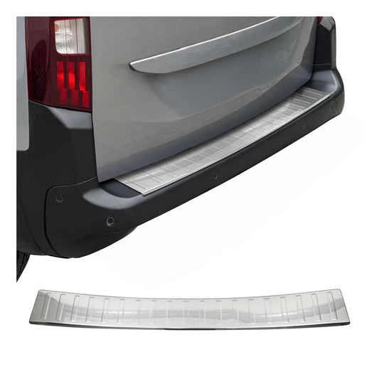 OMAC Ladekantenschutz Stoßstangenschutz für Opel Combo 2019-24 Edelstahl Silber OMAC DE