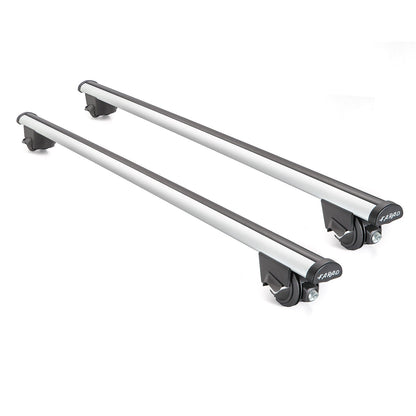 Dachträger Grundtäger für VW Sharan 7N 2010-2022 100kg Alu Silber 2 tlg ABE OMAC DE