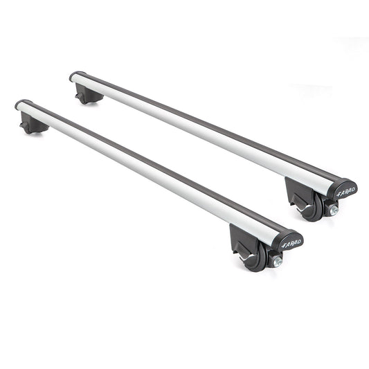 Dachträger Grundtäger für VW Sharan 7N 2010-2022 100kg Alu Silber 2 tlg ABE OMAC DE