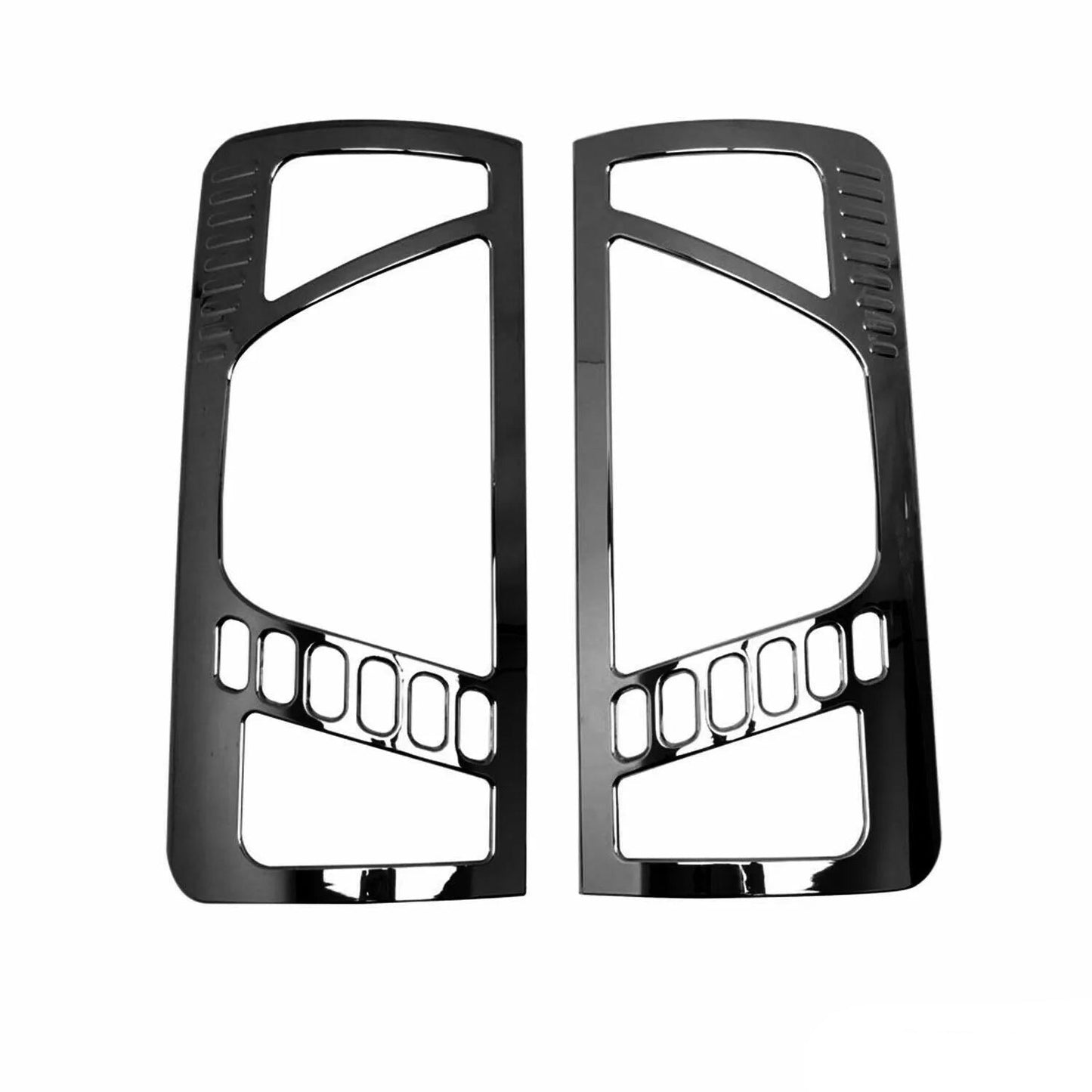 Stoplicht Rahmen für Ford Transit Tourneo Connect 2009-2013 Abs Dark Chrom OMAC DE