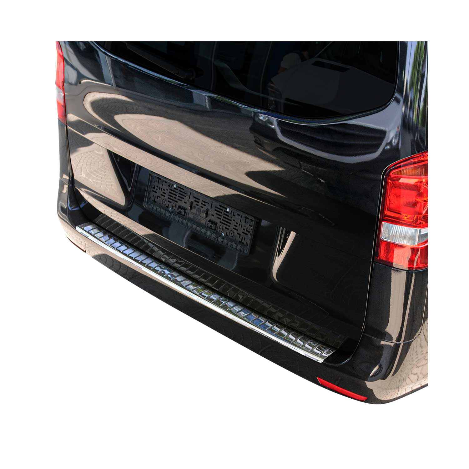 OMAC Ladekantenschutz Stoßstange für Mercedes Vito W447 2014-25 Chrom Edelstahl OMAC DE