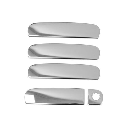 Türgriff Blende Türgriff Abdeckung für Audi A6 1997-2004 Edelstahl Silber 5tlg