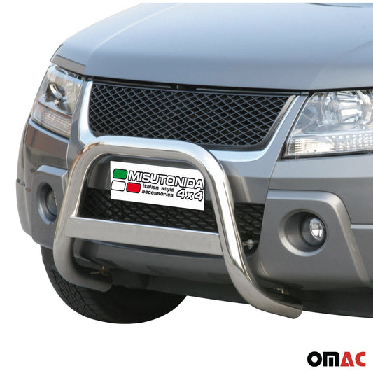 Frontbügel Frontschutzbügel für Suzuki Grand Vitara 2005-2008 Grau ø63 mm OMAC DE