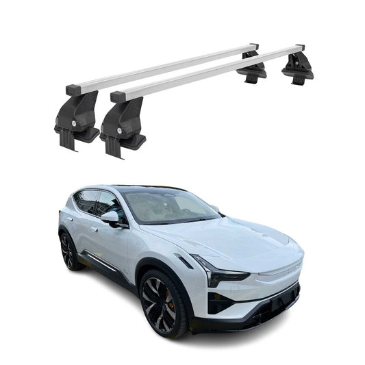 Menabo Dachträger Grundträger für Polestar 2 2020-2025 Stahl Grau 2tlg OMAC DE